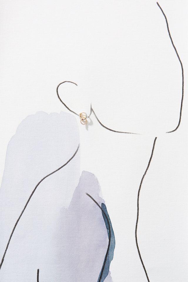 Vera Huggie Drop Earrings #2