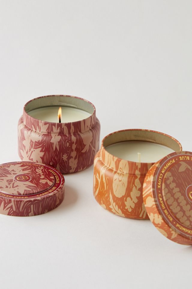Capri Blue Spiced Cider Candle Tin #1