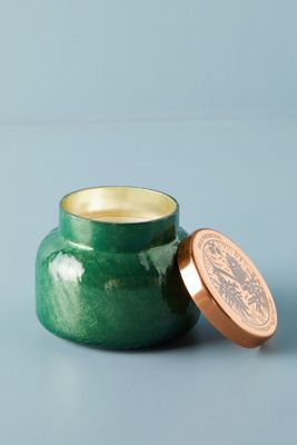 Capri Blue Fir & Firewood Jar Candle