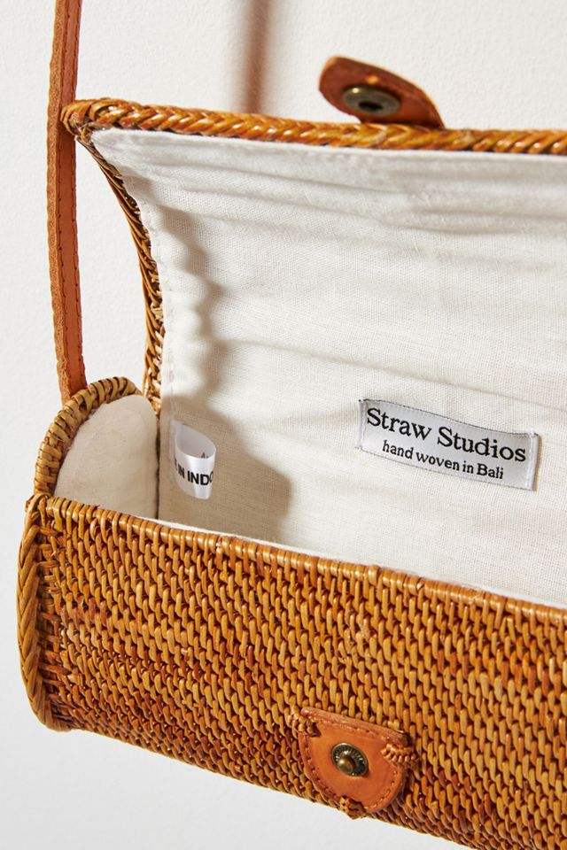 Marietta Straw Crossbody Bag #3