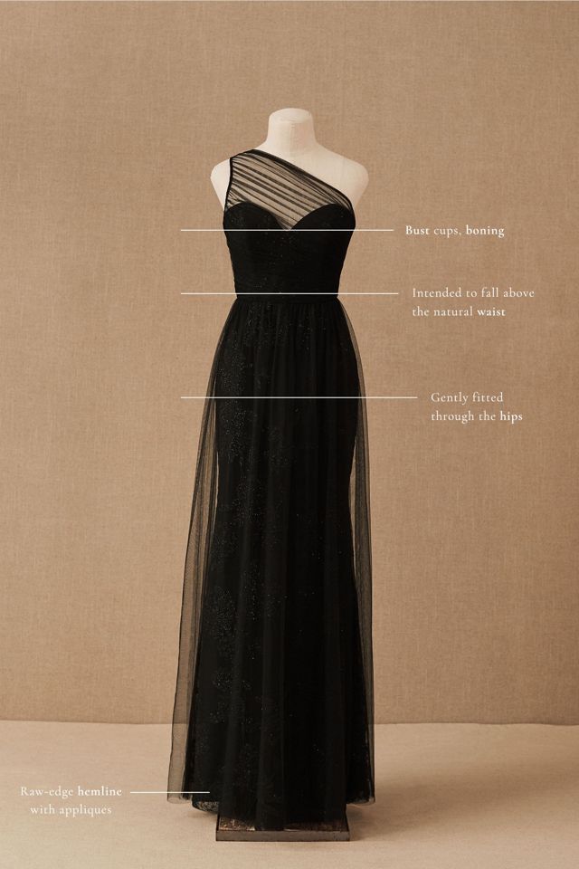 strapless open back dress She Who Hung the Moon