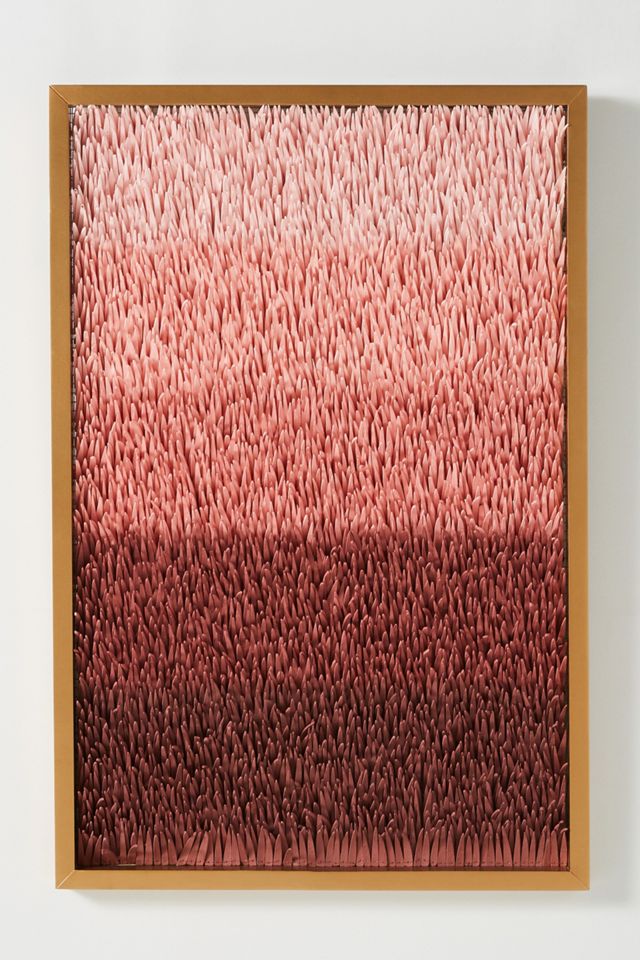 Ombre Fringe Wall Art #1