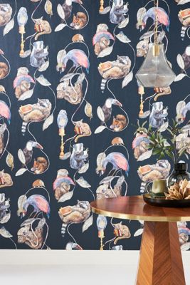 House of Hackney Empire Animal Midnight Wallpaper
