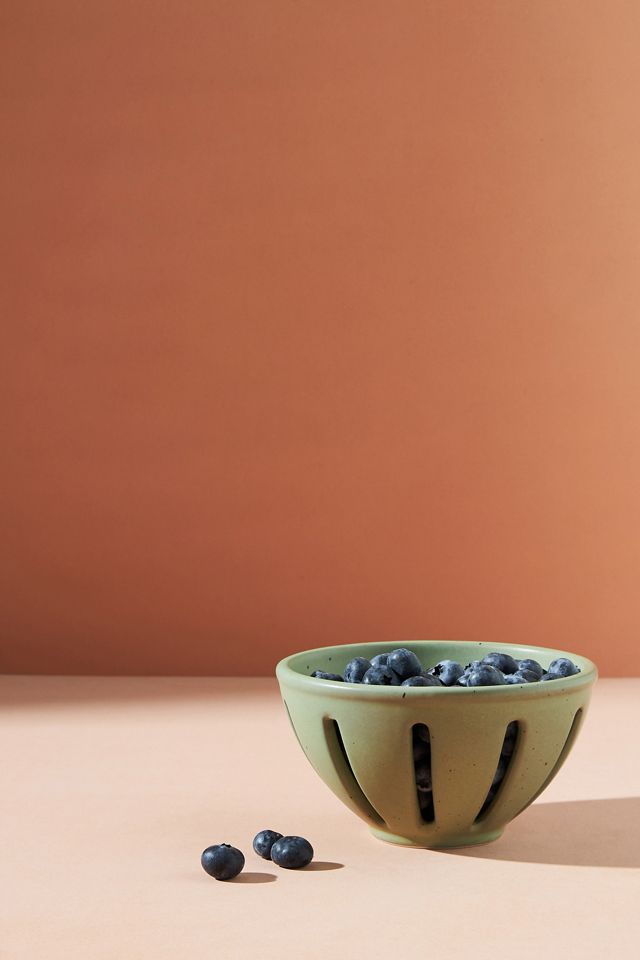 Cottage Stoneware Berry Basket
 #2