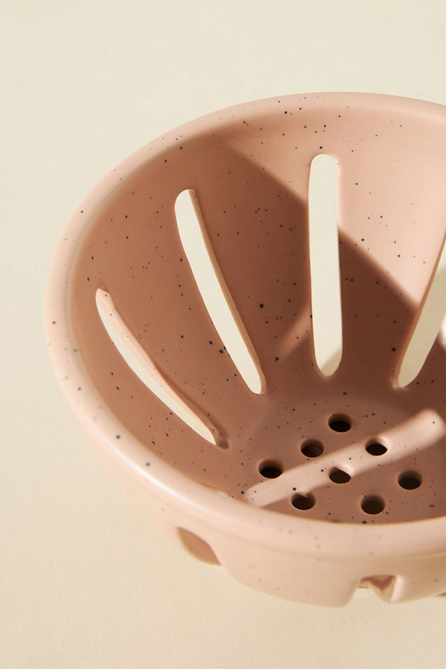Cottage Stoneware Berry Basket
 #1