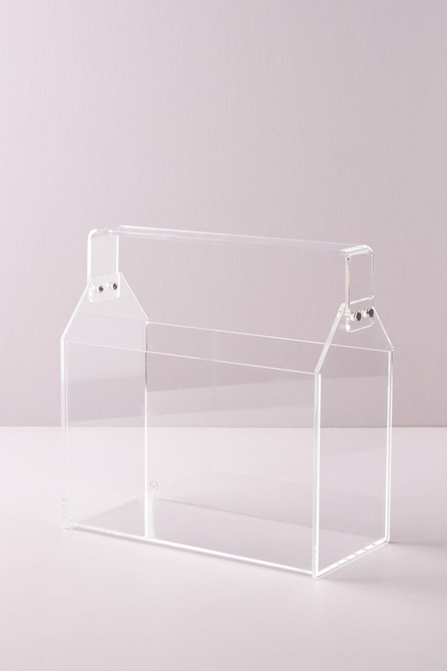 Acrylic Toolbox Magazine Holder #1