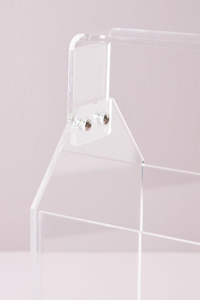 Acrylic Toolbox Magazine Holder #2