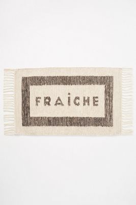 Handwoven Fraiche Bath Mat