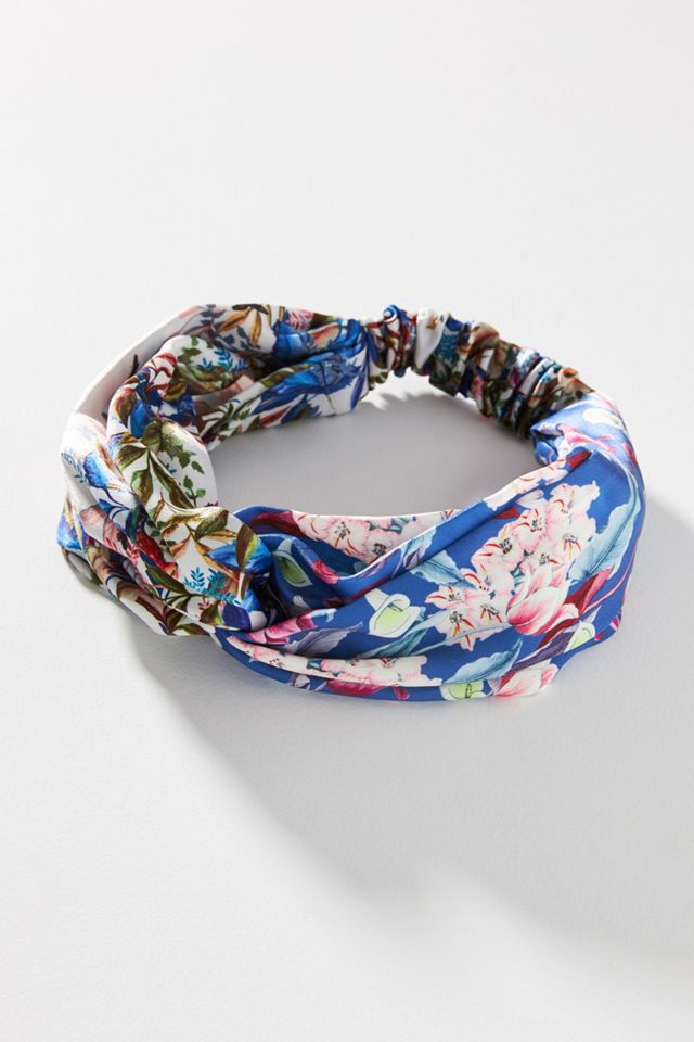 HTF Anthropologie Lola Floral Twist Headband Floral Twist Headband | Headbands for Women | Nurse Headband  main image 3