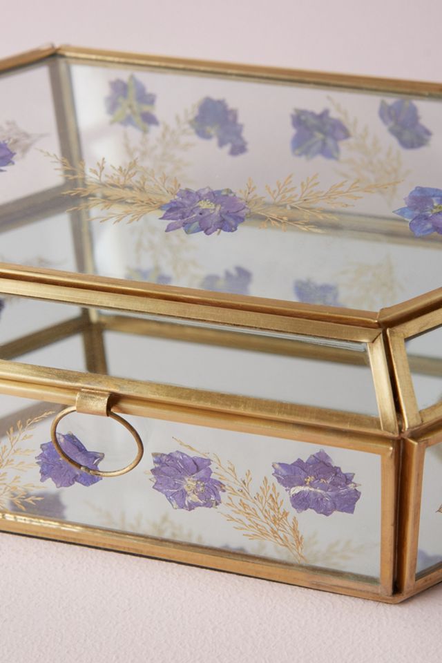 Floral Press Jewelry Box #2