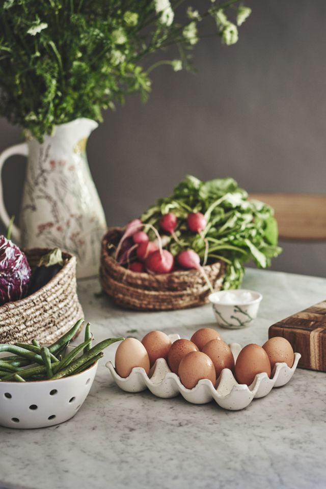 Cottage Speckled Egg Crate #2