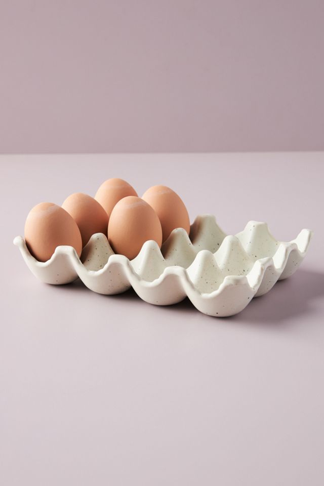 Speckled Ceramic Egg Holder