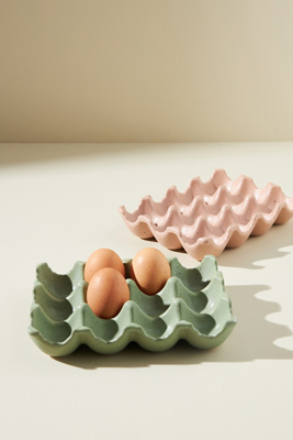 Speckled Ceramic Egg Holder