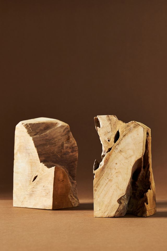 Live-Edge Bookends #1