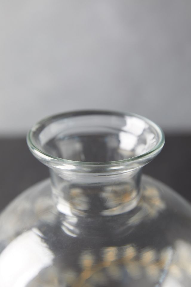 Etched Floral Vase #2