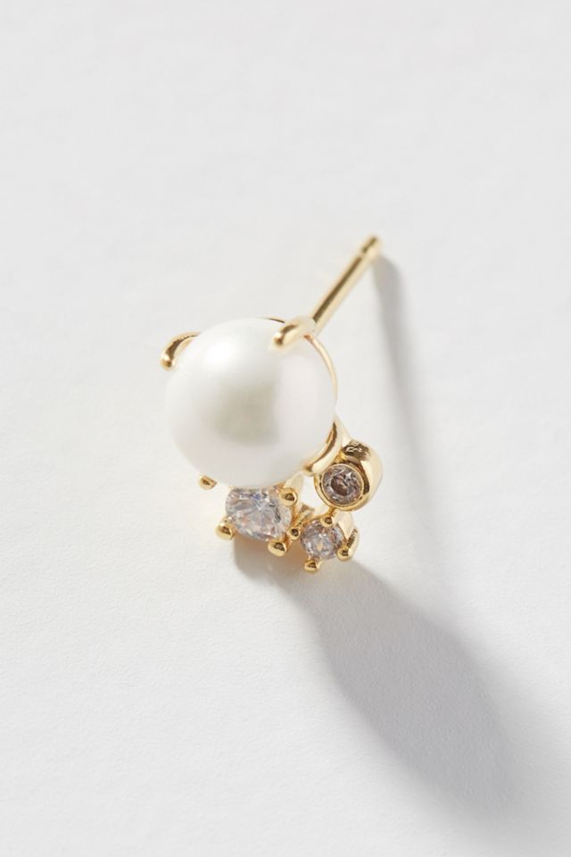 Gemma Pearl Post Earings #2
