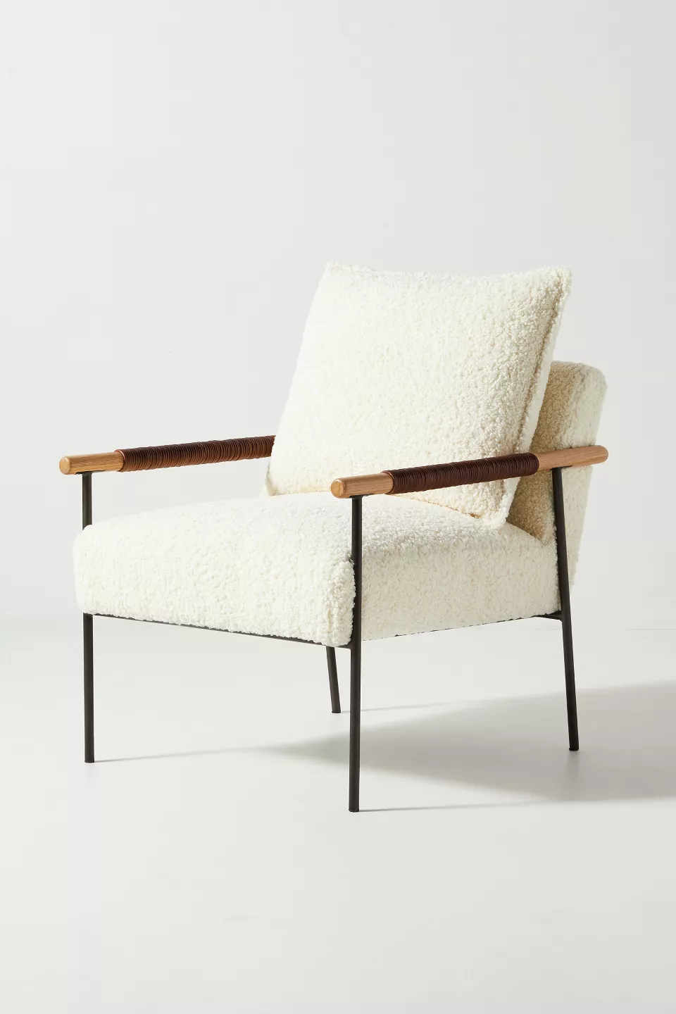 The Coziest Shearling And Boucle Accent Chairs Interior Zing 