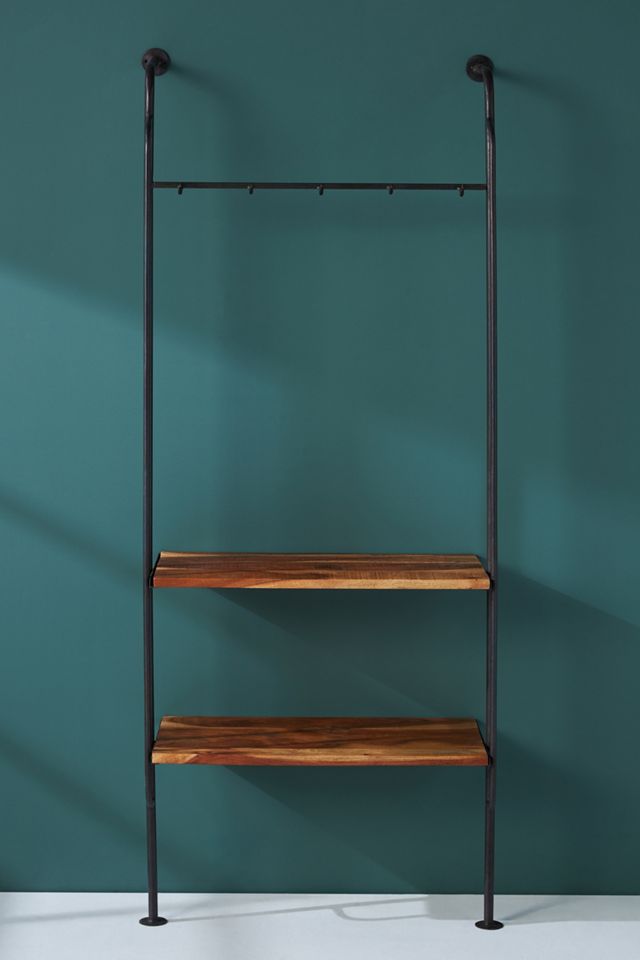 Wall-Mounted Entryway Coat Rack #1
