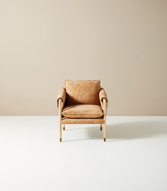 Habitat havana best sale leather armchair