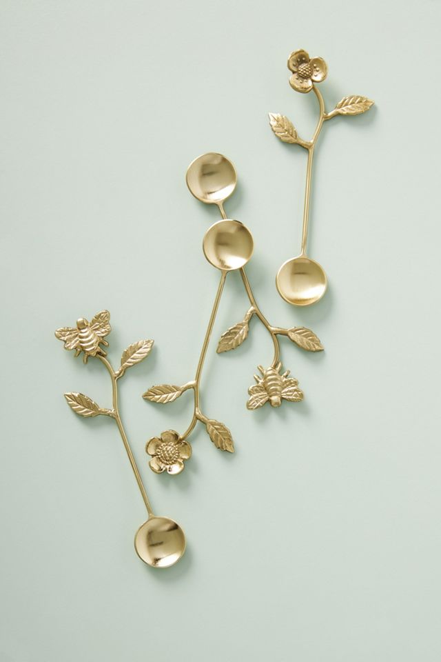 Honey Bee - Iced Teaspoon Set of 4