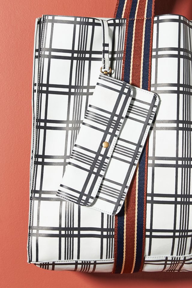Declan Plaid Tote Bag #2