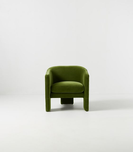 Velvet tripod chair new arrivals