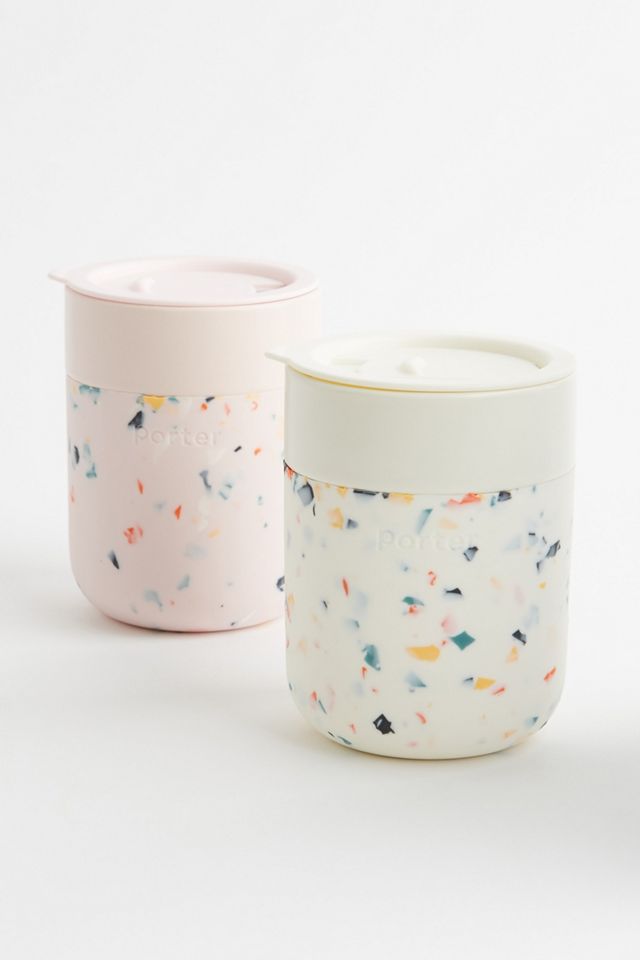 Porter Ceramic Mug in Blush Terrazzo by W&P – Gretel Home