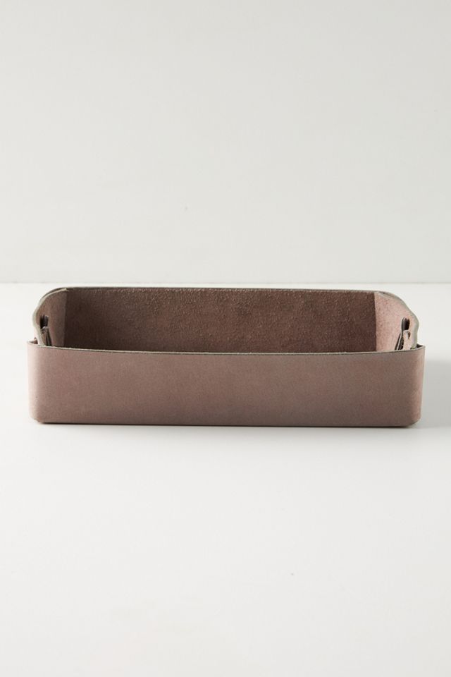 Dax Leather Desk Tray #1
