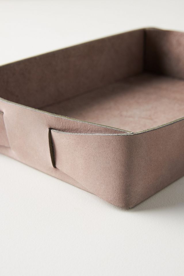 Dax Leather Desk Tray #2