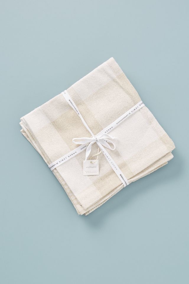 Amber Lewis for Anthropologie Grayston Napkins, Set of 4 #1