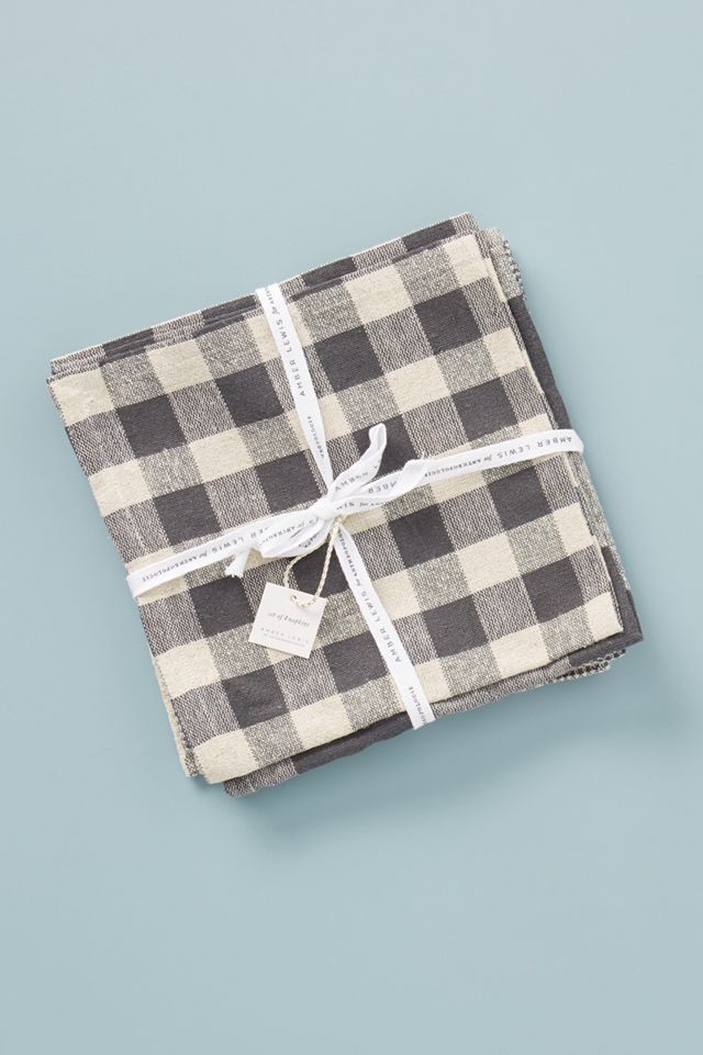 Amber Lewis for Anthropologie Grayston Napkins, Set of 4 #1