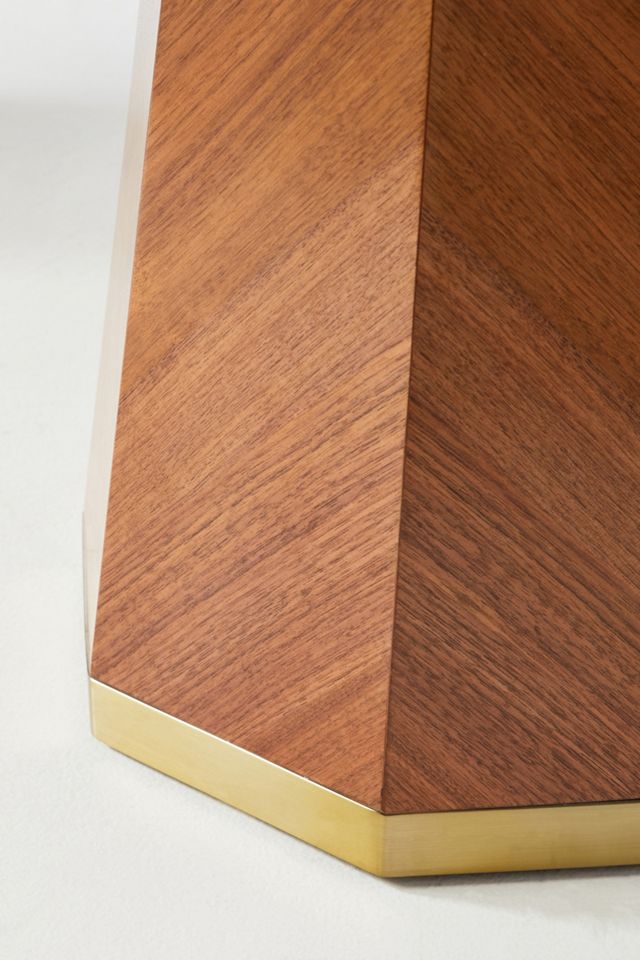 Quillen Marquetry Double Pedestal Dining Table #4