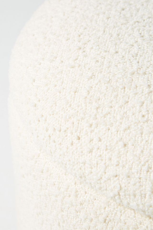 Bouclé Louise Storage Ottoman #3