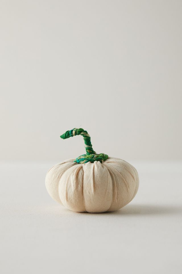 Recycled Muslin Pumpkin #1