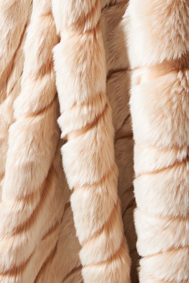 Alpine Faux Fur Throw Blanket #1