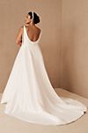 Jenny by Jenny Yoo Lawrence Square-Neck Open-Back Taffeta Wedding Gown #5