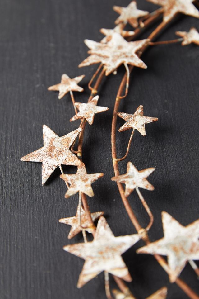 Aged Iron Star Wreath #2