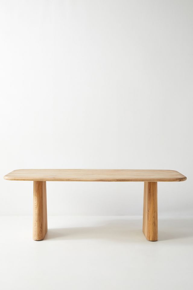 Kalle sculptural deals oak coffee table