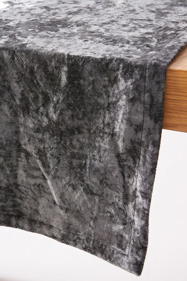 Linnea Crushed Velvet Table Runner #1