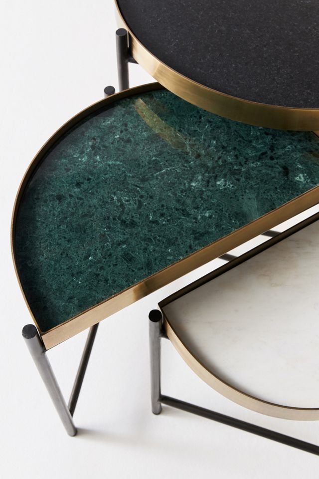 Danika Marble Nesting Table Set #3