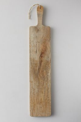 Wood Charcuterie Paddle, Narrow