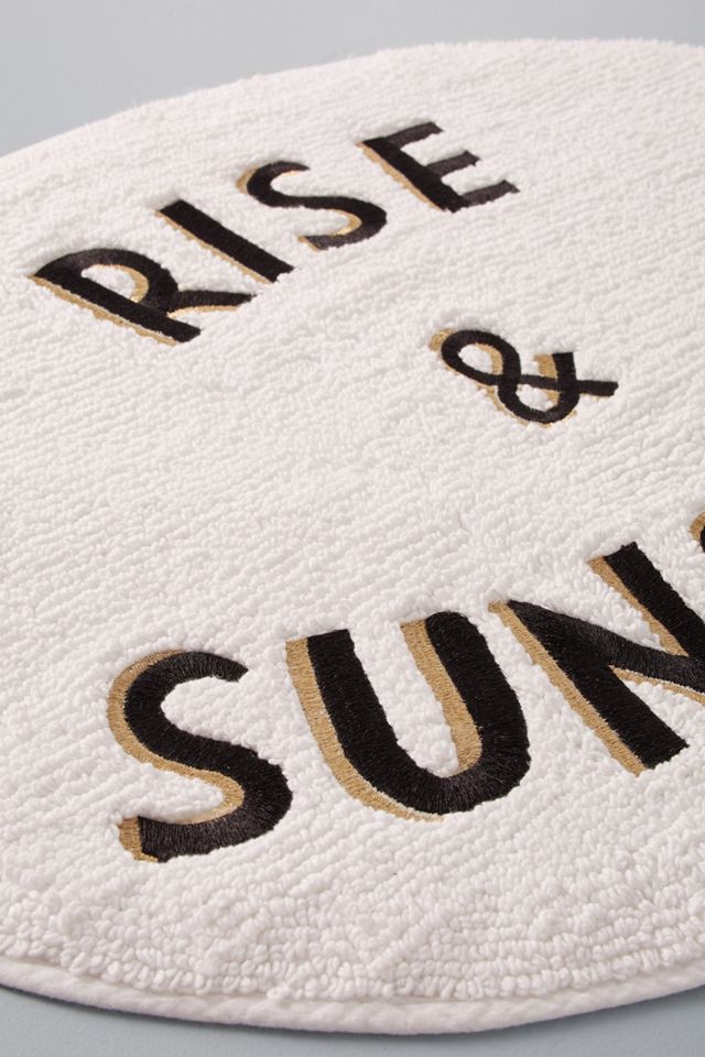 Rise & Sunshine Bath Mat #1