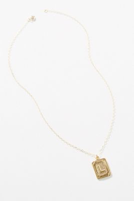Whim Monogram Pendant Necklace