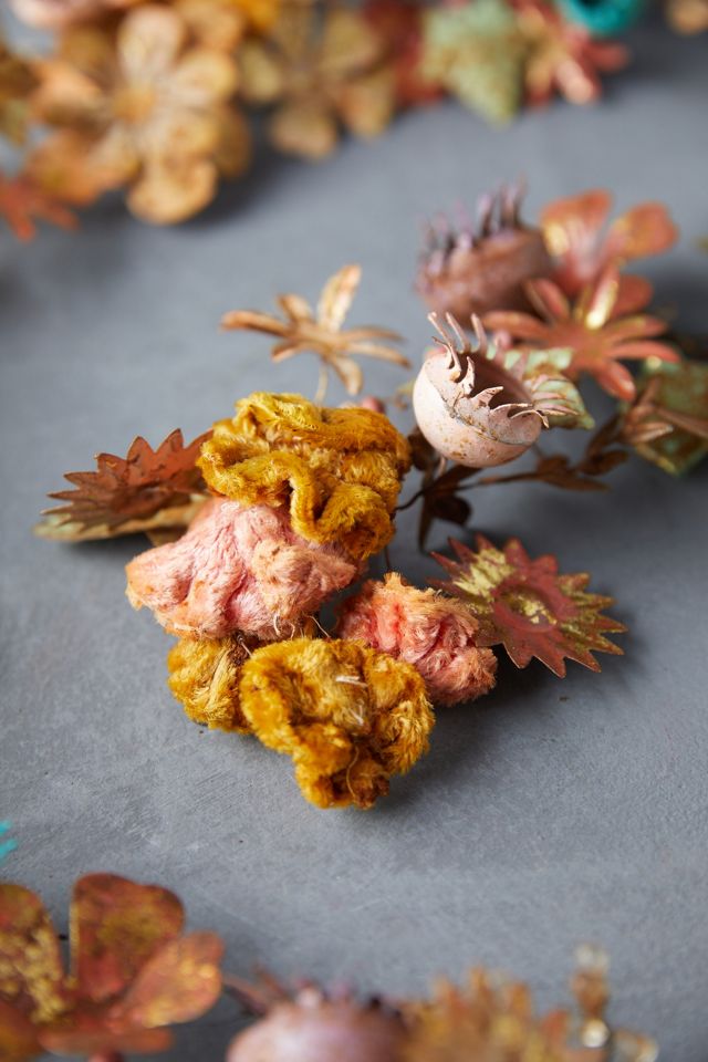 Gilded Botanicals Iron + Velvet Garland #5