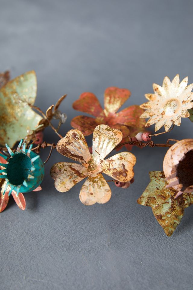 Gilded Botanicals Iron + Velvet Garland #6