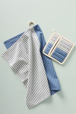 Trudy Pot Holder and Dish Towel Set