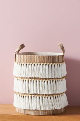 Wylma Fringed Basket