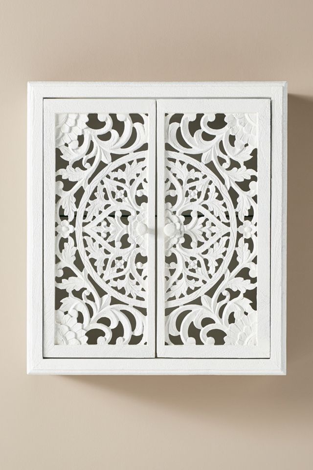 Handcarved Lombok Double Bath Cabinet #1