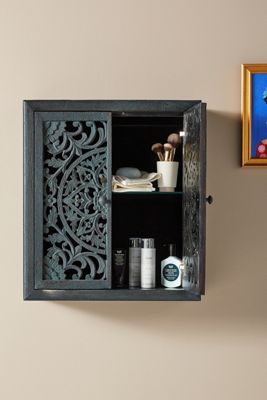 Handcarved Lombok Double Bath Cabinet