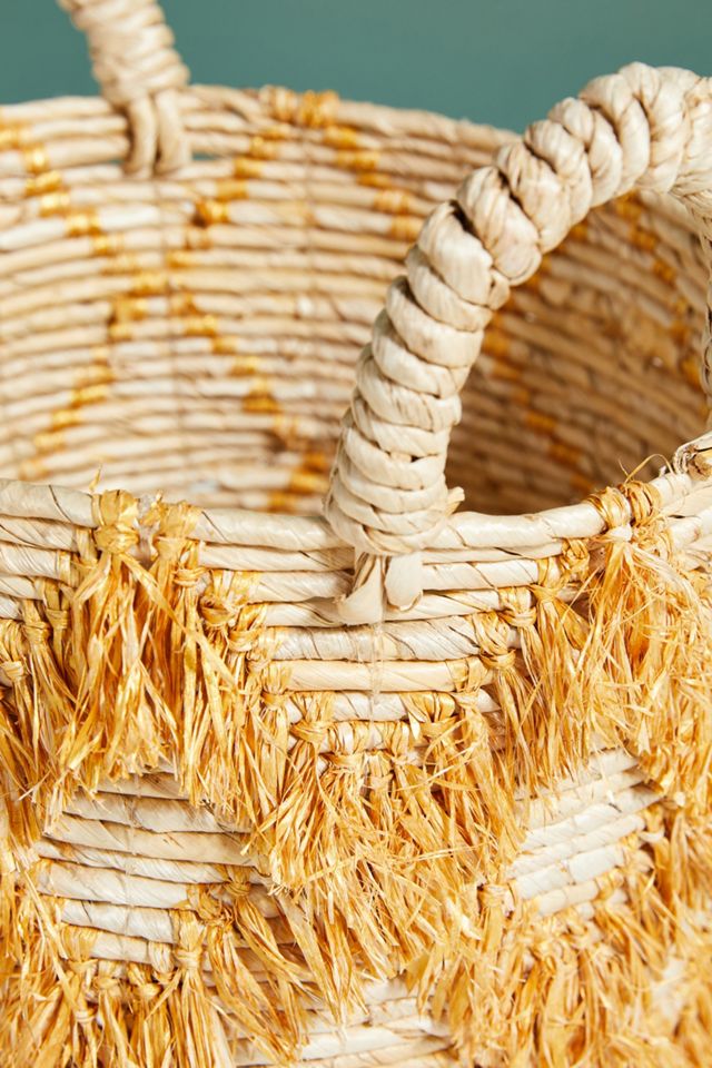 Brandi Fringed Basket #3